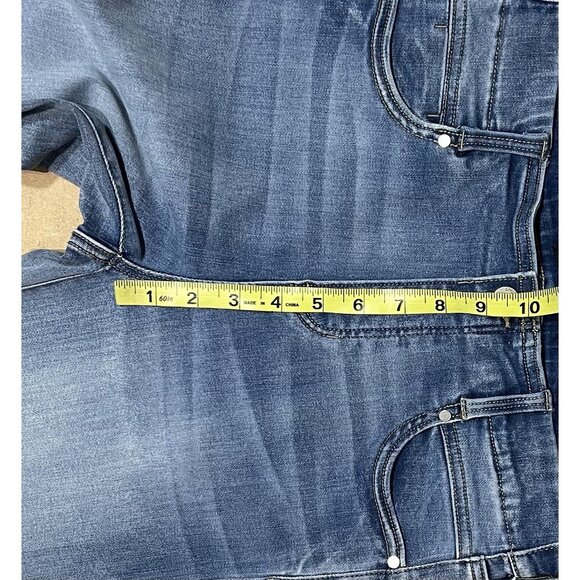 Liverpool Women Size 28 Jeans GiaGlider Crop Pull-On Fray Hem Stretch Alverston - Picture 7 of 14